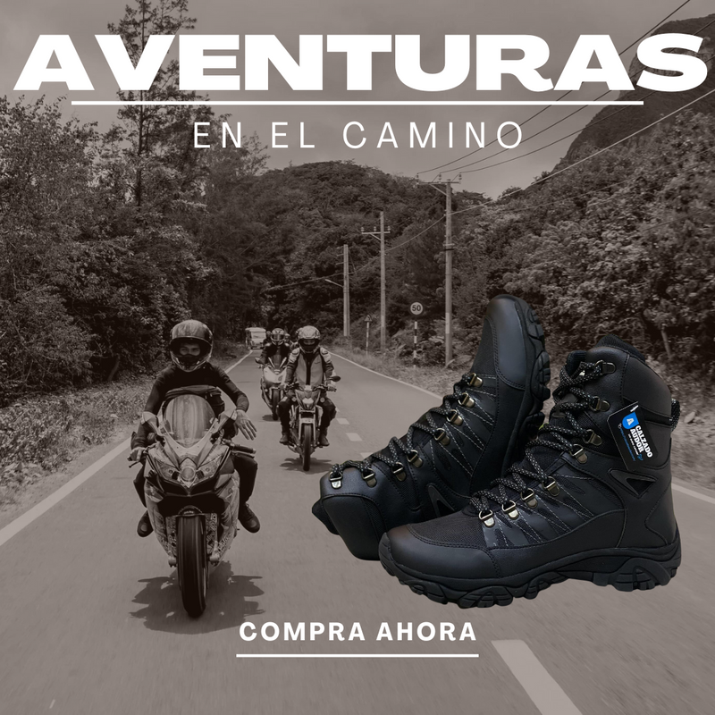 Bota Táctica Negra Outdoor - Resistencia y Comodidad en Cada Paso 🥾